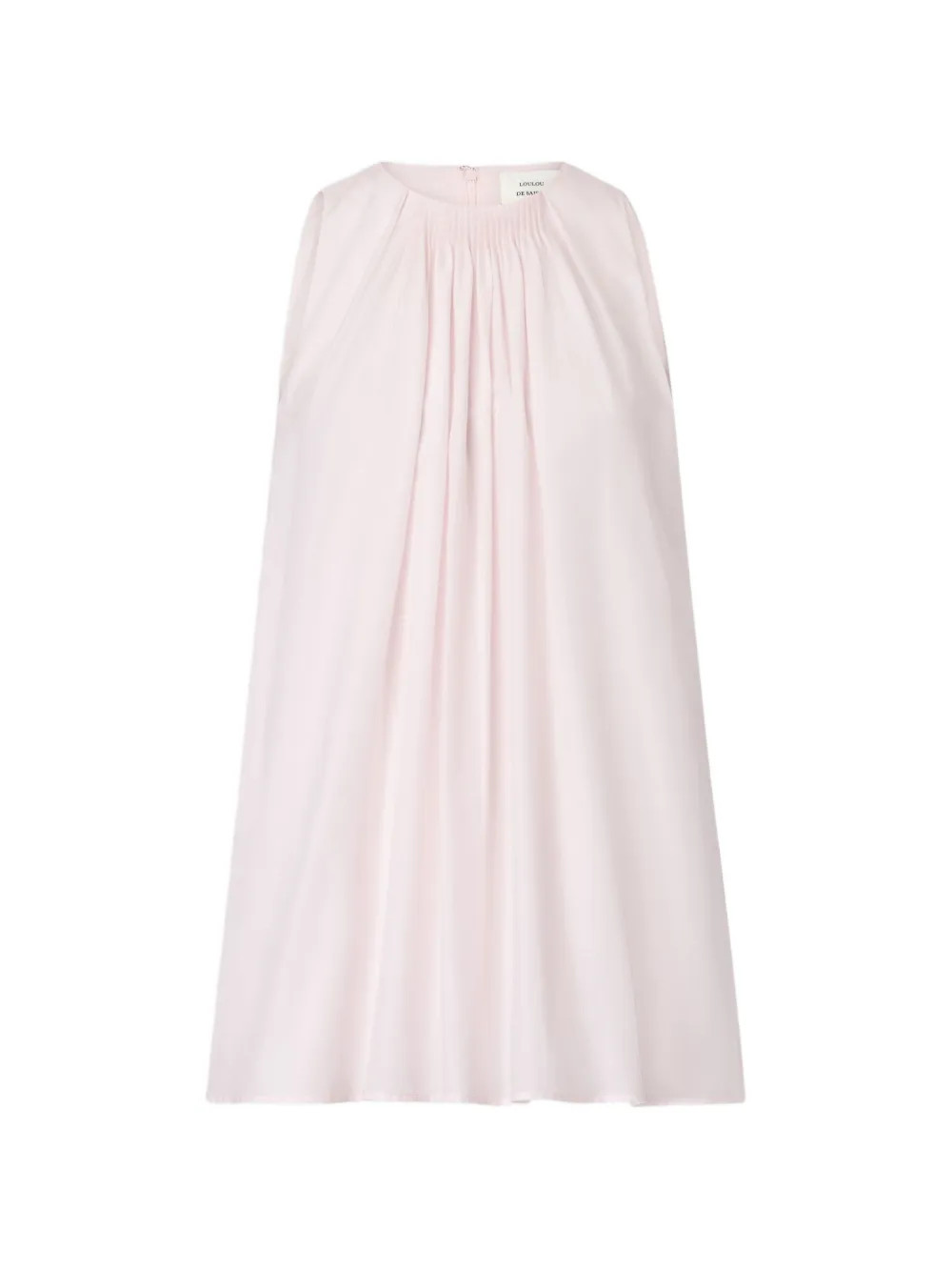 LouLou De Saison Liao Flaring Gathered Blouse | Pink | FARFETCH | Farfetch Global