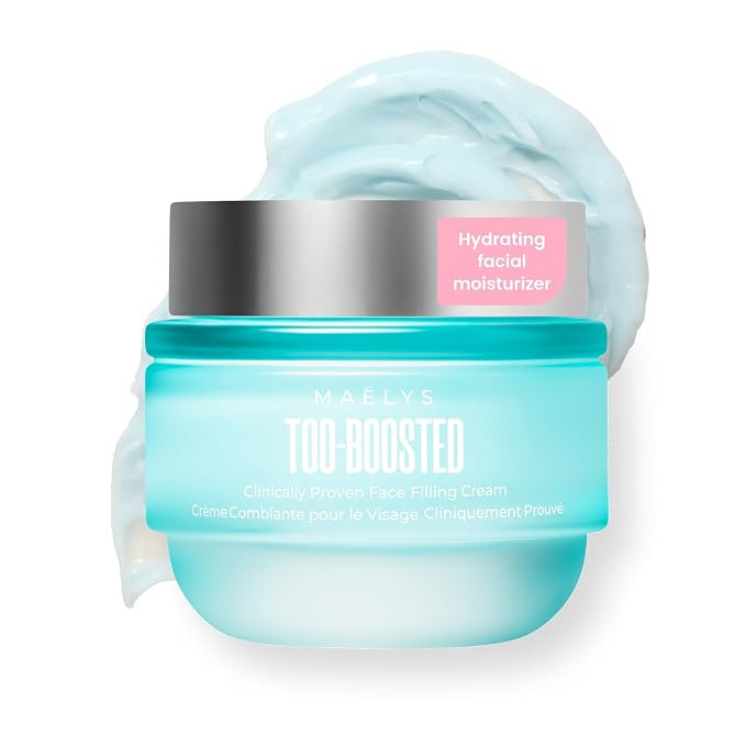 MAËLYS TOO-BOOSTED Face Filling Cream - Hydrating Facial Moisturizer with Hyaluronic Acid for Vi... | Amazon (US)