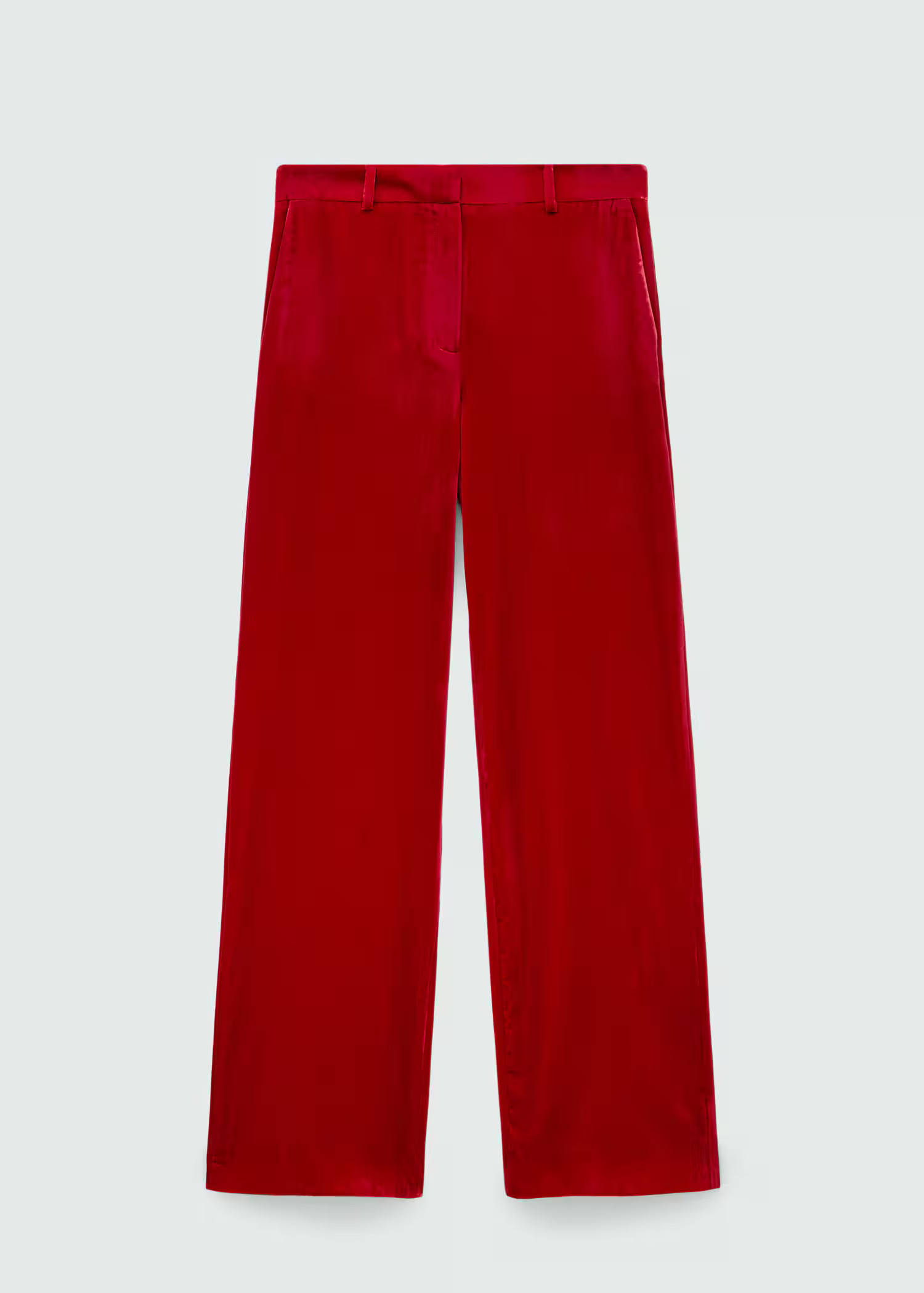 Velvet suit trousers - Women | MANGO USA | Mango (US/MX/AU)