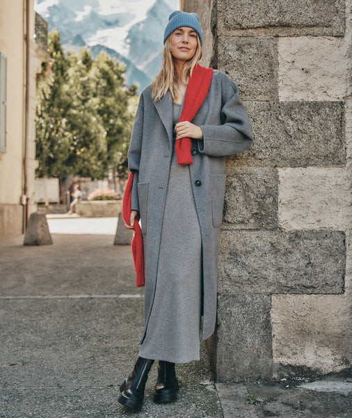 Colette Oversized Longline Coat | Marine Layer