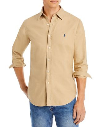 Classic Fit Garment-Dyed Oxford Shirt | Bloomingdale's (US)