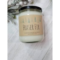 Fraser Fir Candle, Christmas Tree Candle, Frasier Gift For Man, Candle Husband Gift, Winter | Etsy (US)
