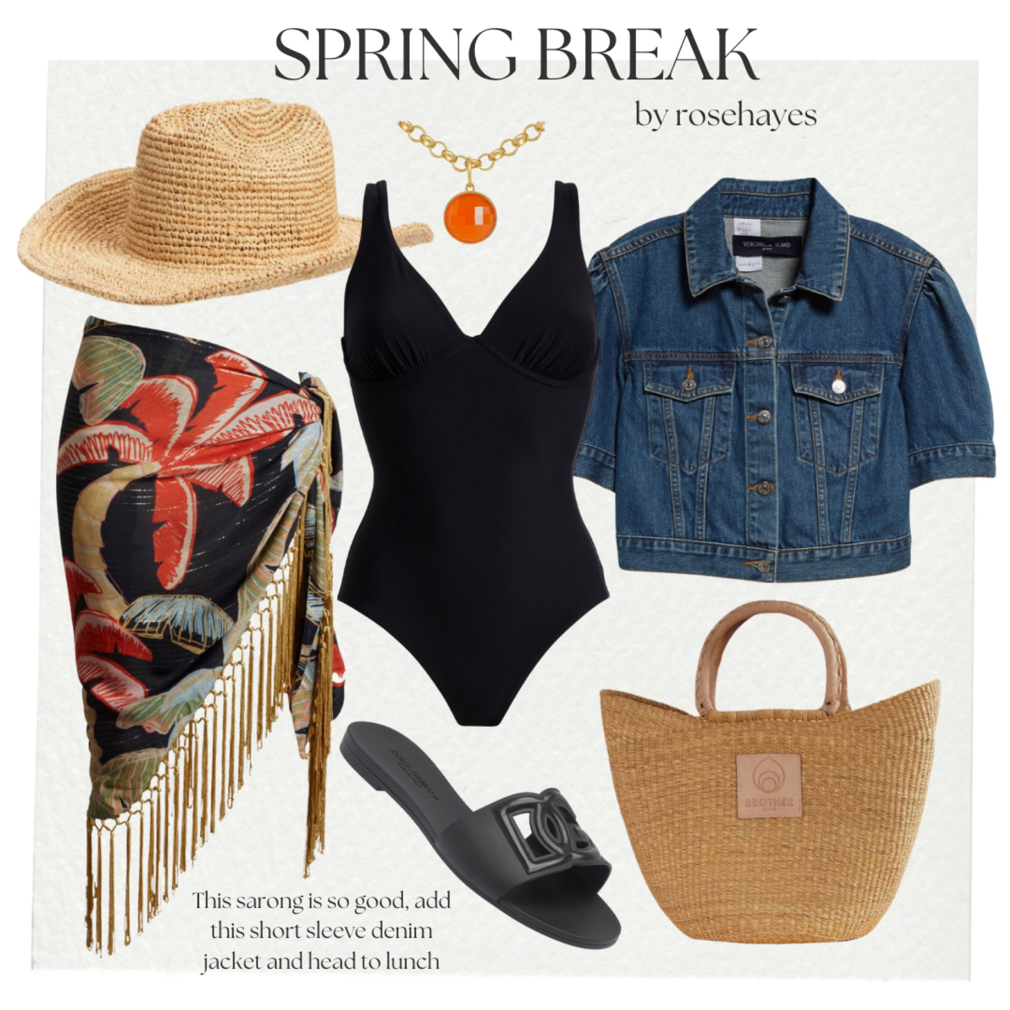 This sarong is absolutely perfect😍 pretty enuf to wear with this short sleeve denim jacket and wear to lunch while you’re at the beach or pool! 

#LTKswim #LTKtravel #LTKSeasonal