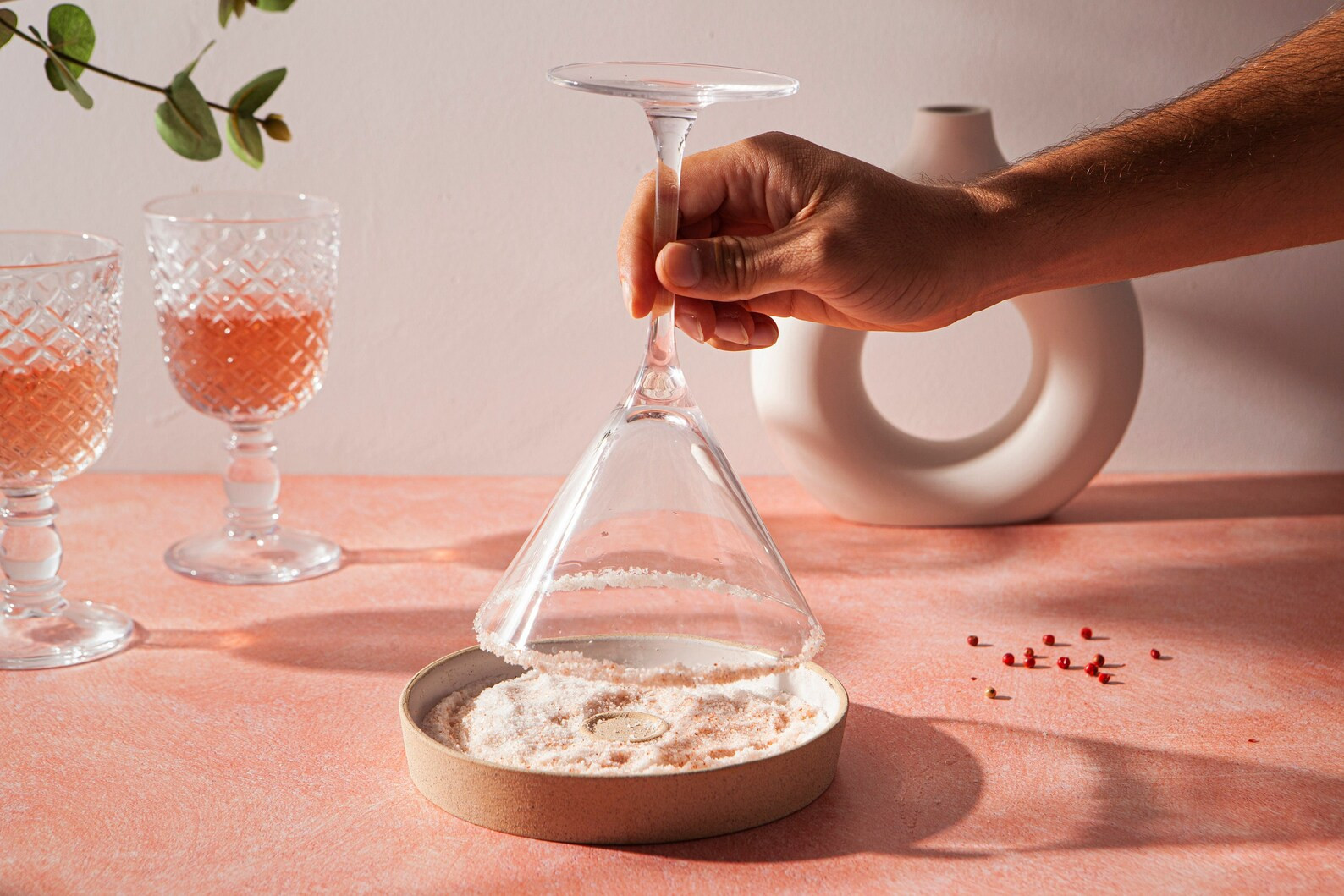 Ceramic Margarita Salt Rimmer With Lid 5.5 Cocktail Rimmer Sugar Glass Rimmer Rimming Salt Sugar ... | Etsy (US)