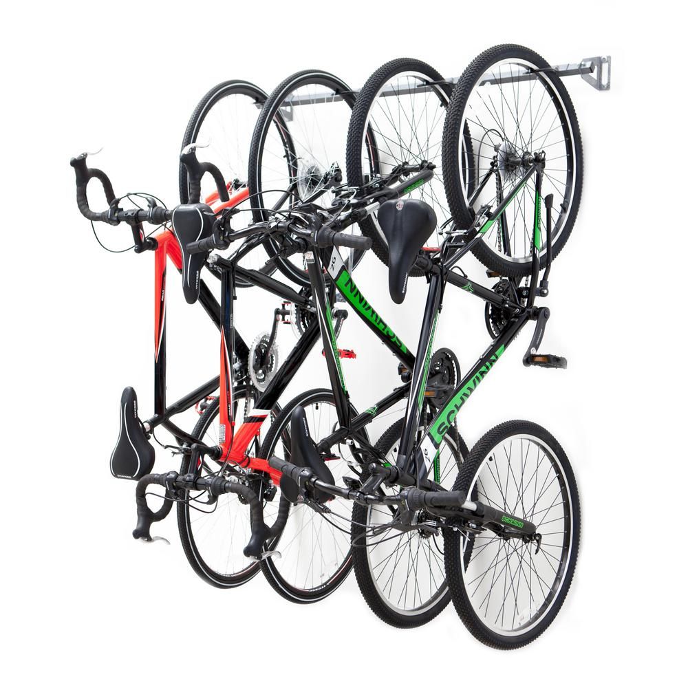 51 in. 4-Bike Storage Rack | The Home Depot