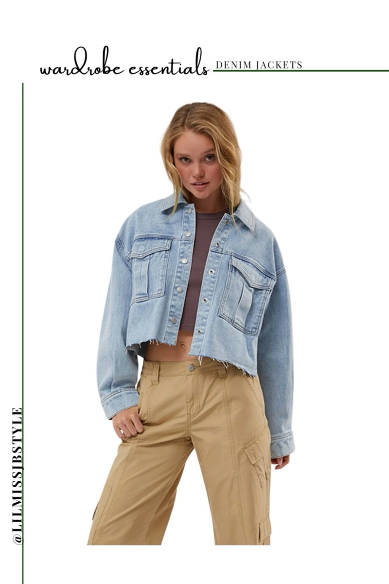 Short Denim Jacket curated on LTK