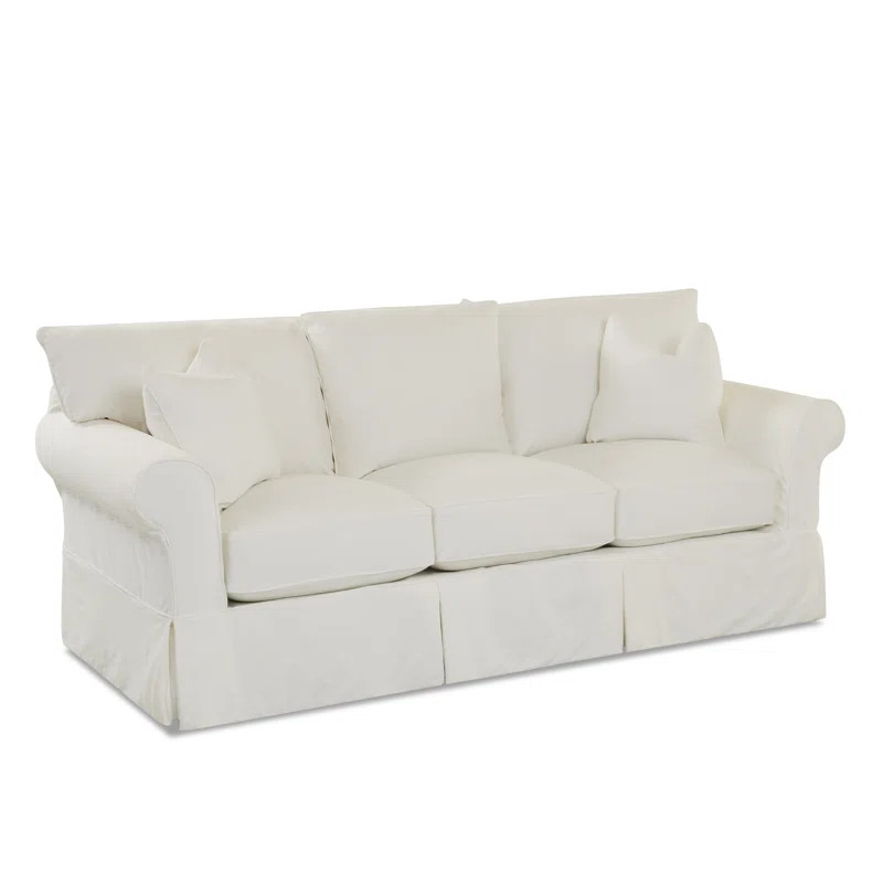 Amari 89'' Slipcovered Sofa | Wayfair North America