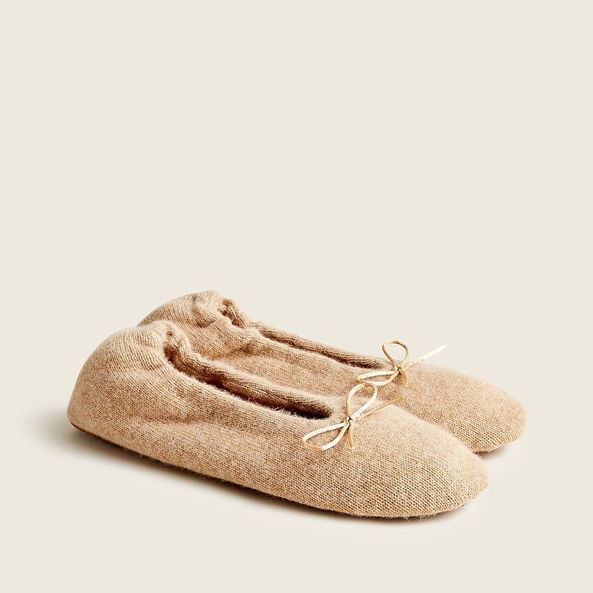 Cashmere ballet slippers | J.Crew US