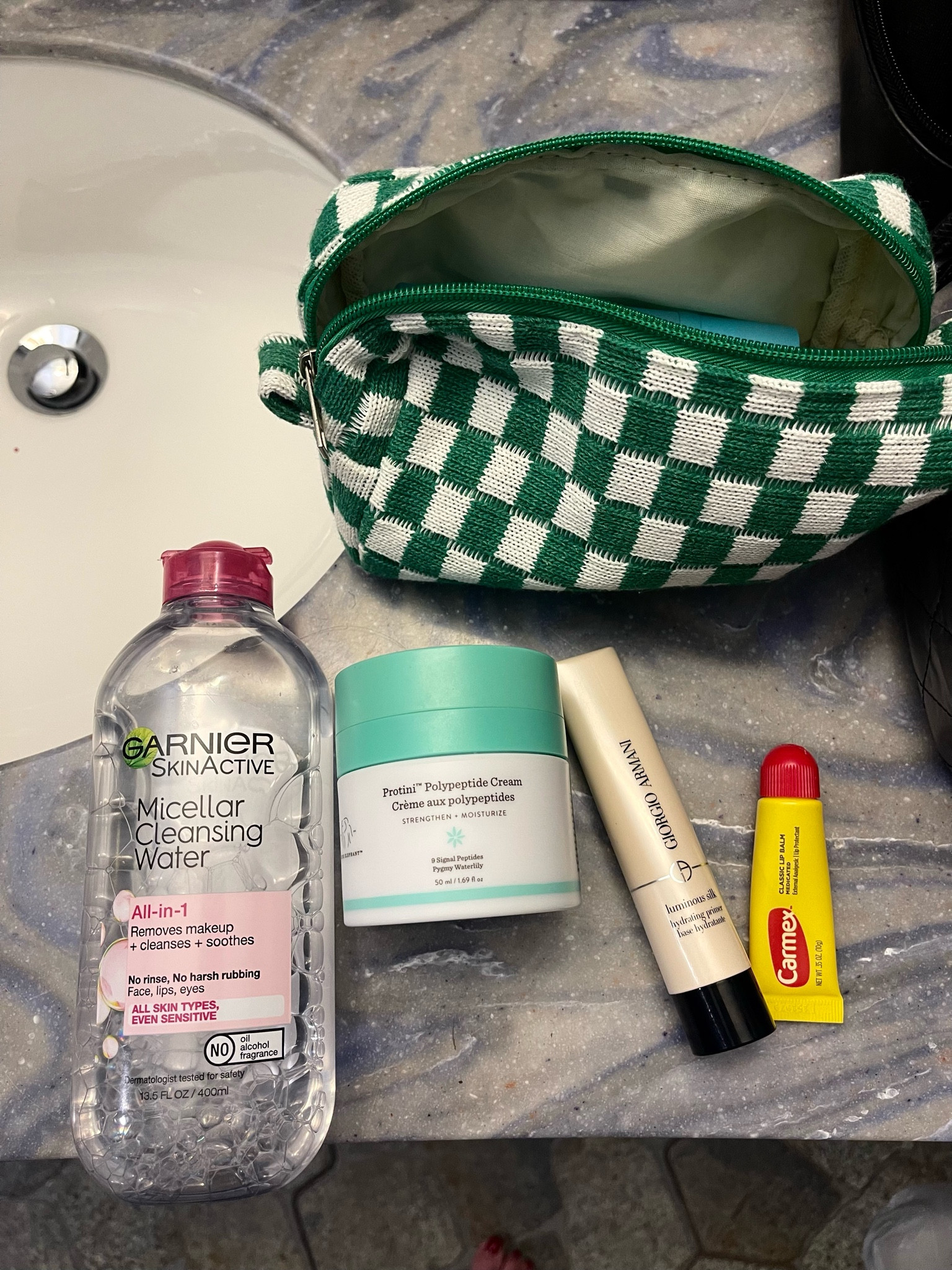 Pre makeup routine! 

I always make sure my face is clean before I apply makeup! I use micellar water with a cotton round. After cleaning, I apply moisturizer and a makeup primer (sometimes apply tanning drops with my moisturizer to give a tint look, depending on what look I  going for that day). Then finish my priming my lips with a chapstick before I apply my lip sticks or glosses🤍

#LTKbeauty #LTKtravel #LTKstyletip