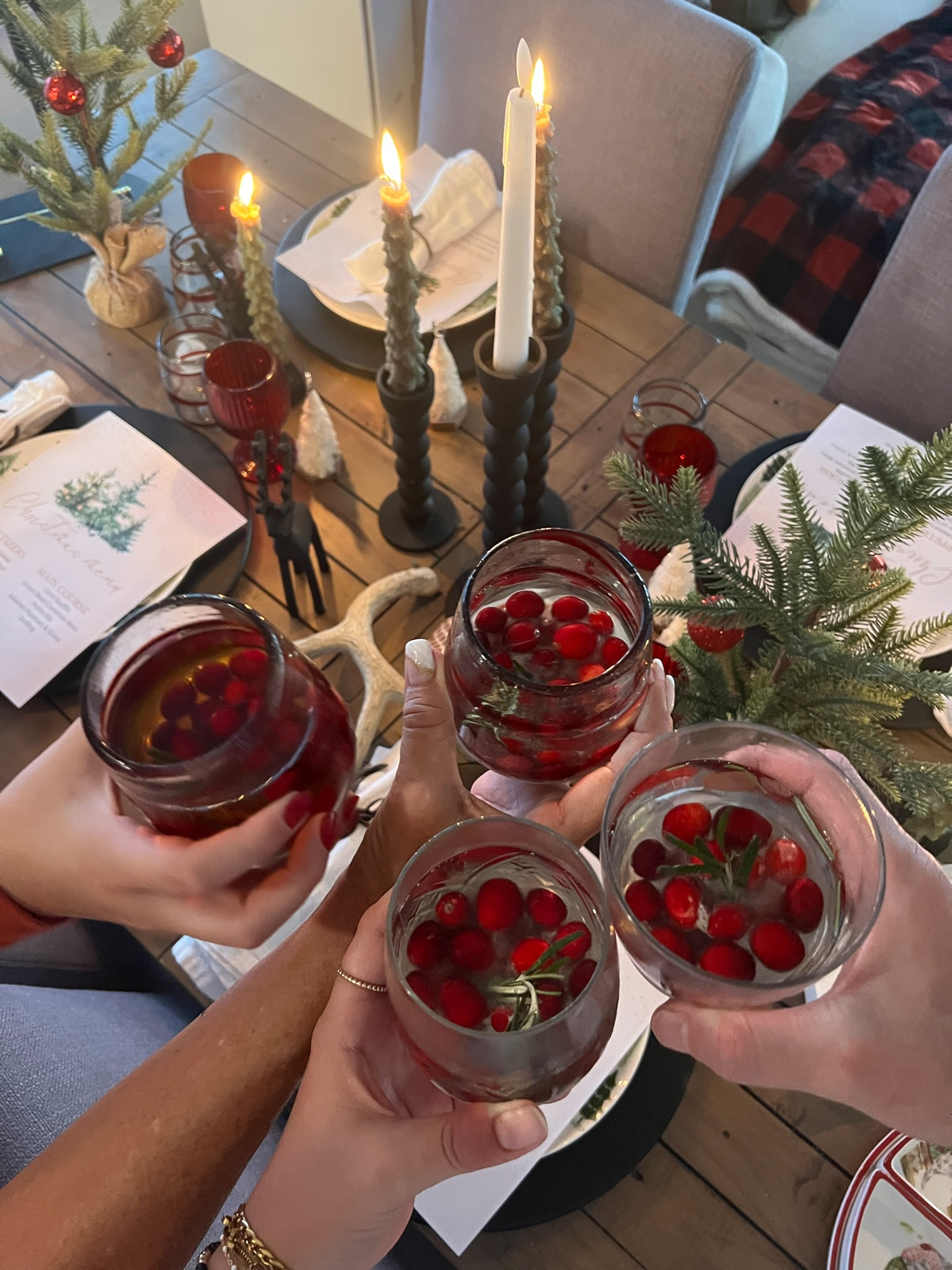 holiday hosting and table scape ideas  

 #LTKHoliday #LTKHome