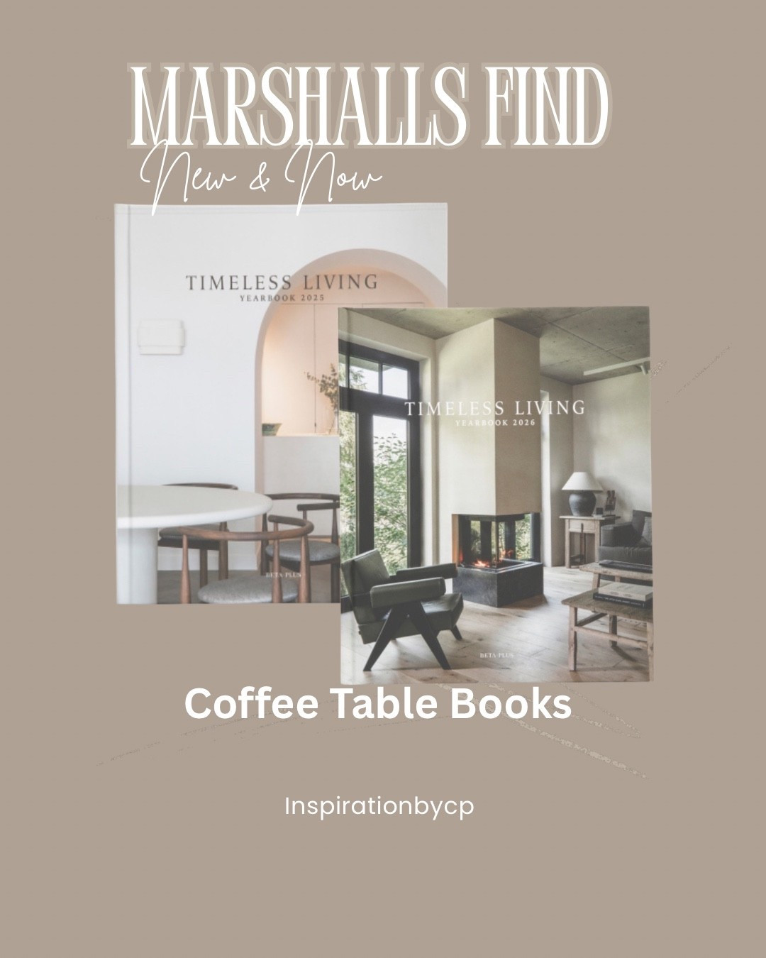 NEW COFFEE TABLE BOOKS
#marshallsfind #coffeetablebook #homedecor 

#LTKU #LTKHome #LTKFindsUnder50