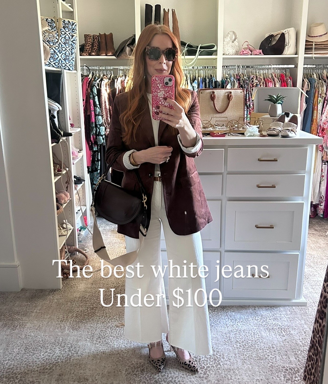 White jeans, work style, denim, winter white, winter outfit 

#LTKgrwm #LTKootd #LTKOver40