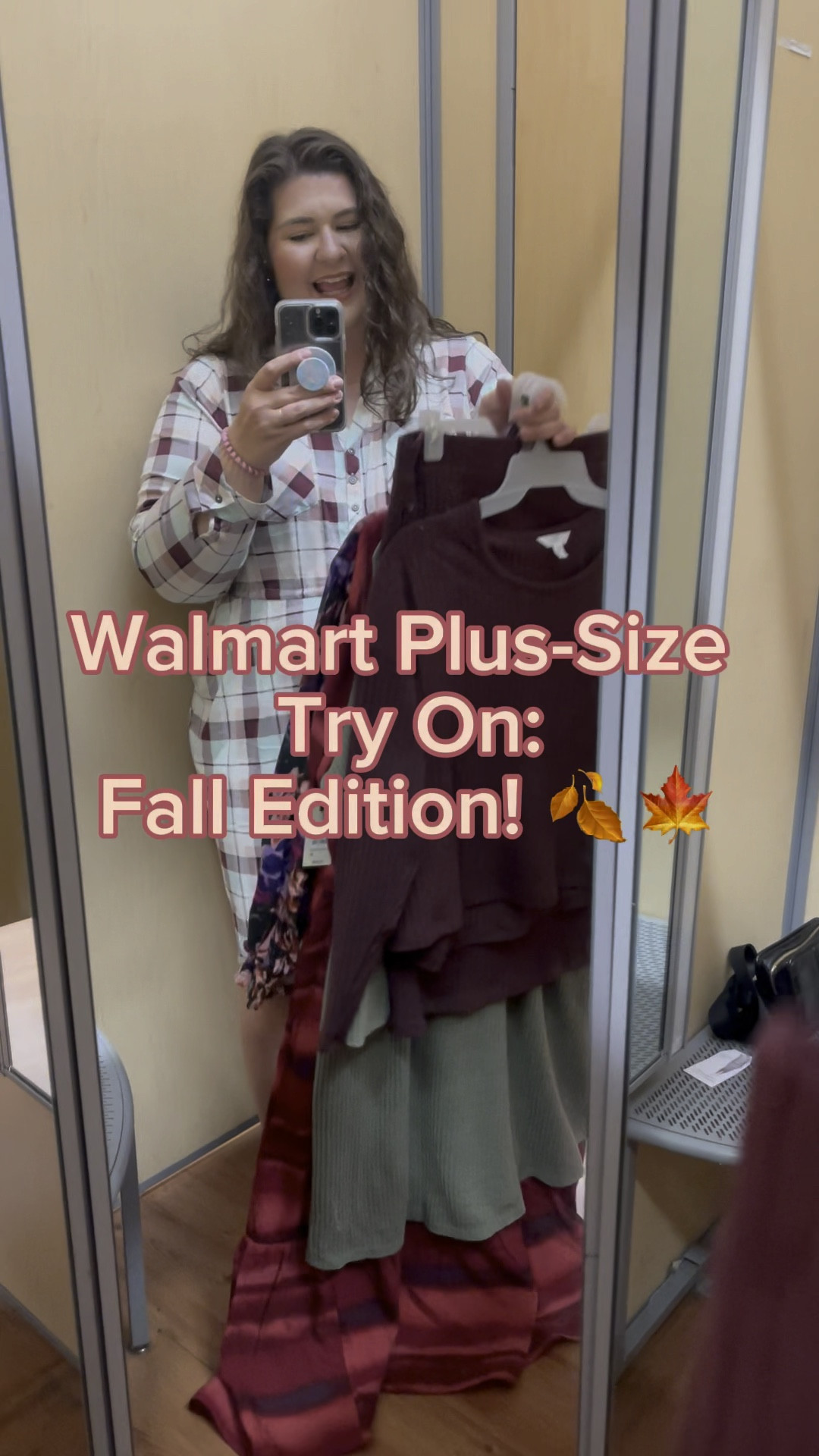 Walmart has the best new fall arrivals! I’m obsessed with pretty much everything—but my favorites were the puffer vest, slip skirt, and waffle knit dress and shacket! Sizes I tried on are listed in the video! 

#LTKSeasonal #LTKfindsunder50 #LTKplussize