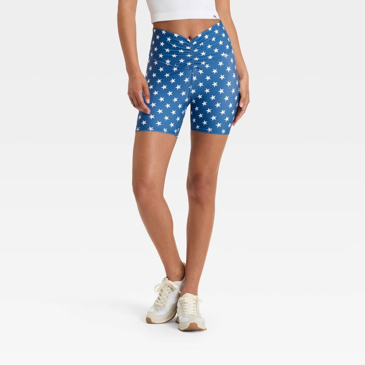 Women's 5" High-Rise Ruched Waist Bike Shorts - JoyLab™ | Target