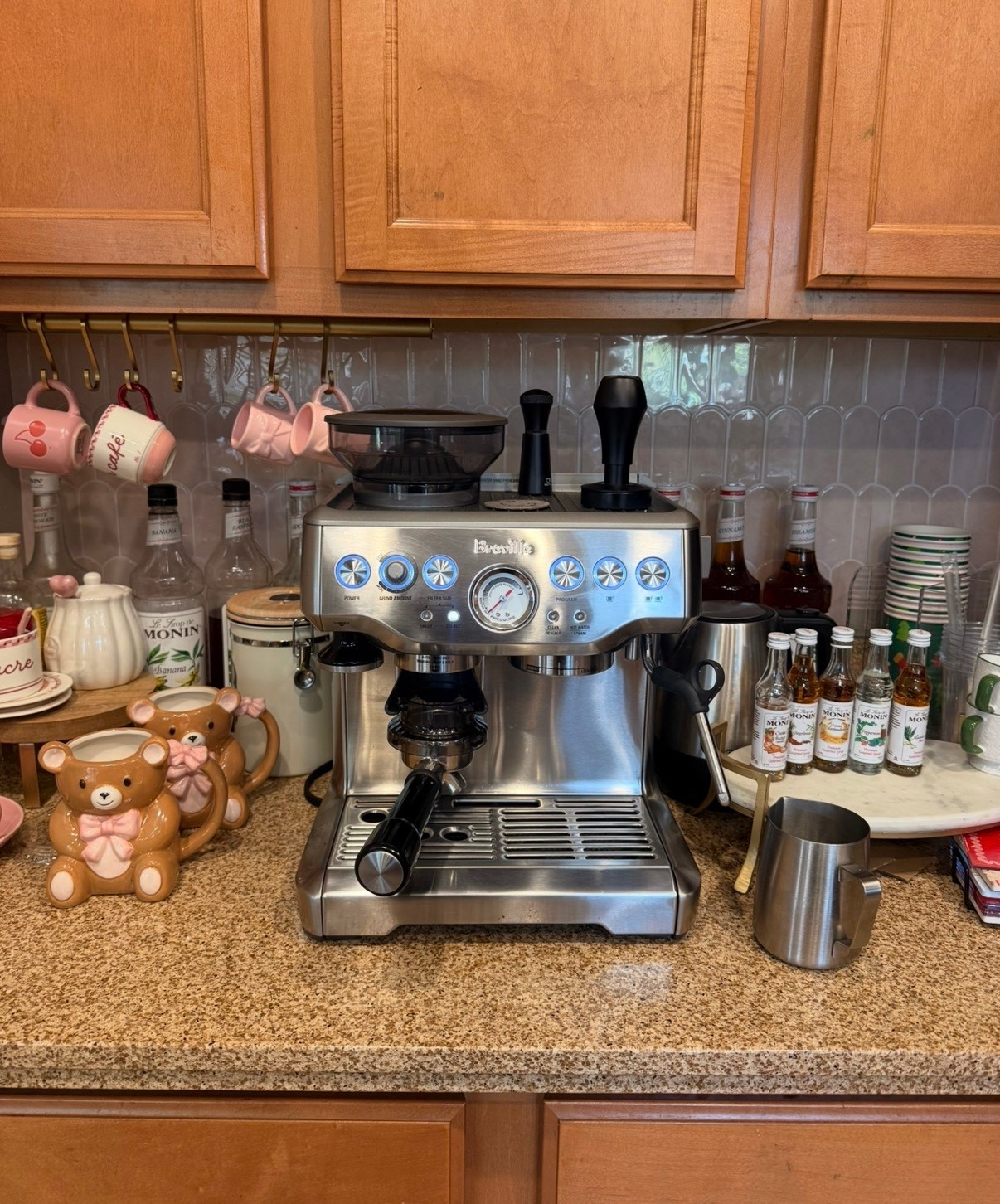 Coffee bar setup 

#LTKHome #LTKmorningroutine #LTKmomlife