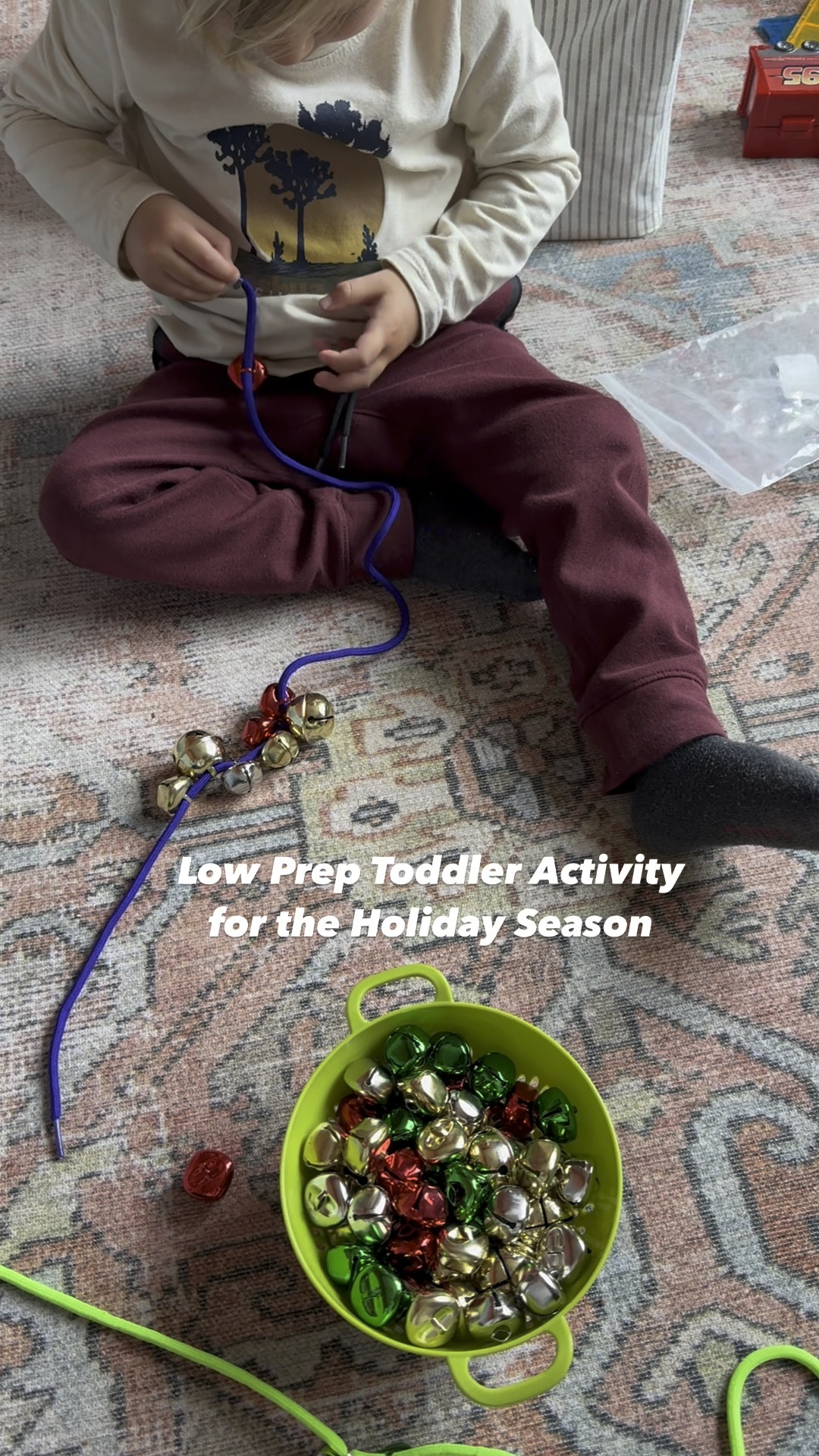 Holiday toddler activity 

#LTKSeasonal #LTKKids #LTKHoliday