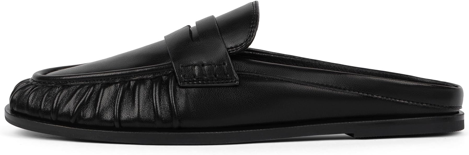 Mules for Women Penny Loafers Comfortable Dressy Slip on Backless Flats Slides Slippers Walking C... | Amazon (US)