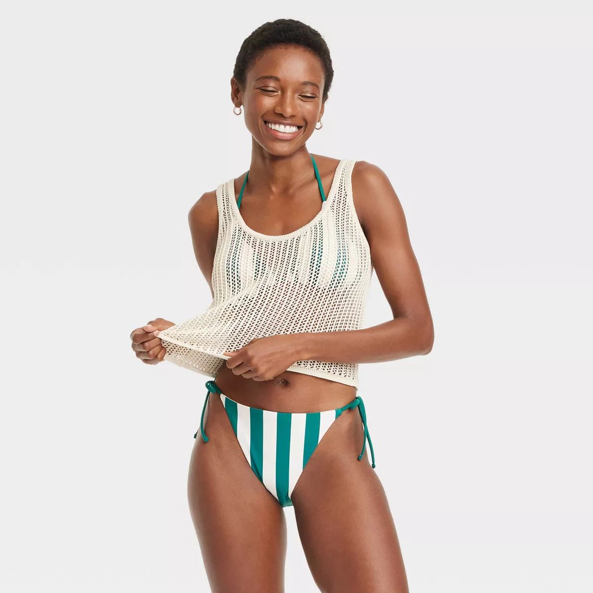 Women's Beach Bungalow Scoop Neck Sweater Tank Top - A New Day™ | Target