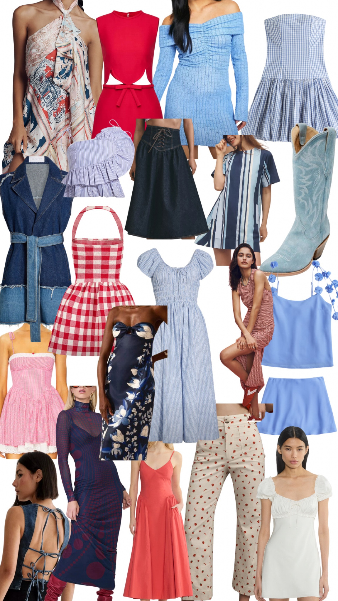 GAMEDAY🤍💙🩵❤️ perfect for Ole Miss or SMU or any USA/4oj event!! get ready for football season ✌️✌️🏈

#olemiss #gameday #smu #4th #gameday #college

#LTKSeasonal #LTKStyleTip #LTKFestival