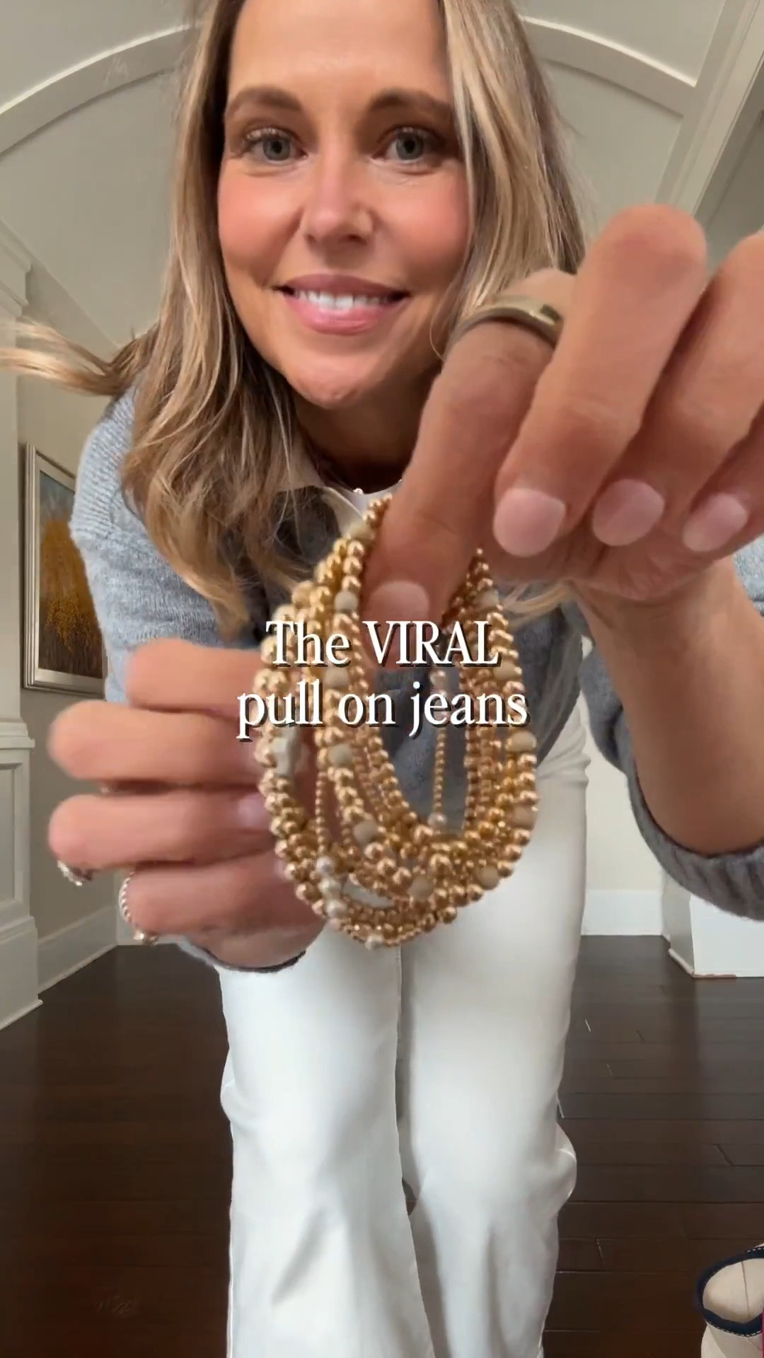 These viral jeans that we are so obsessed are our go-to lately! Here is an outfit I put together based around these must-have jeans. Highly recommend! 

#LTKSeasonal #LTKMidsize #LTKOver40