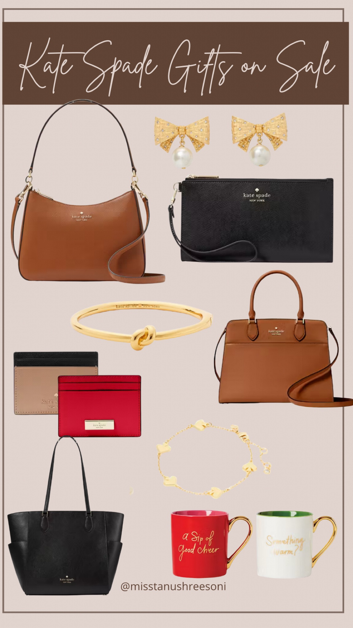 Kate Spade Gifts on Sale! ♠️🎁⭐️



Kate spade sale, cyber week, Kate spade bag, Kate spade tote, Kate spade wallet, cardholder, gifts for her, gift guide, Kate spade jewelry, minimalist jewelry, wallet gift, handbag

#LTKCyberWeek 

#LTKSaleAlert #LTKGiftGuide