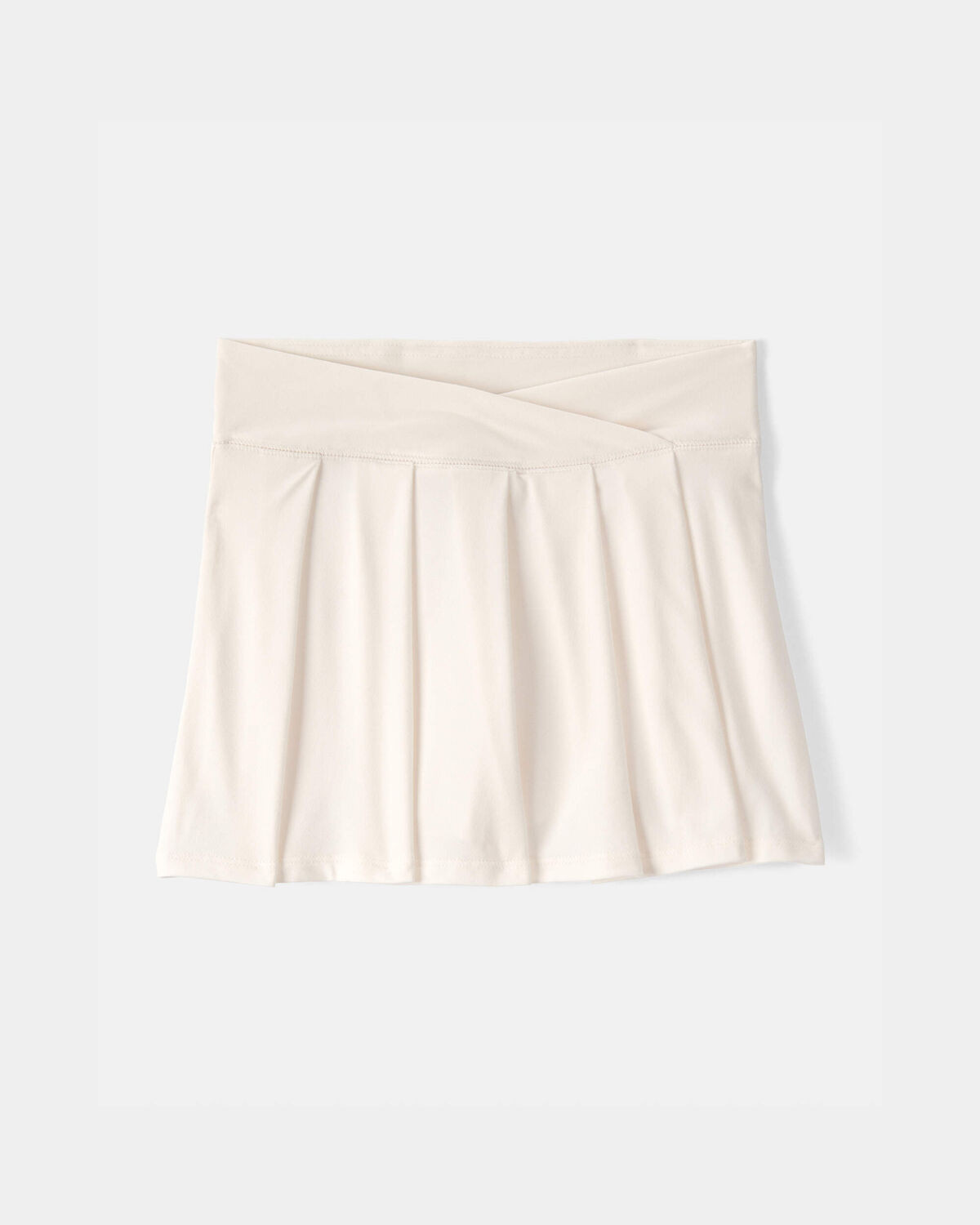Girls Pleated Active Skort - White | Carter's Inc
