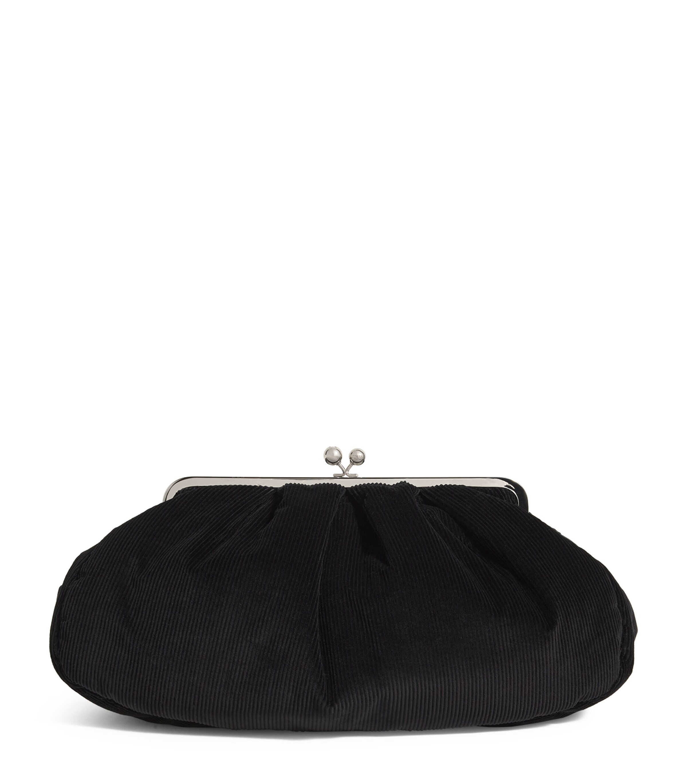 Weekend Max Mara Large Velvet Pasticcino Clutch Bag | Harrods