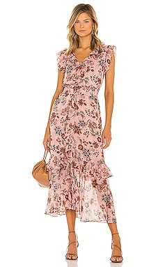 MISA Los Angeles Kidada Dress in Choco Rose from Revolve.com | Revolve Clothing (Global)