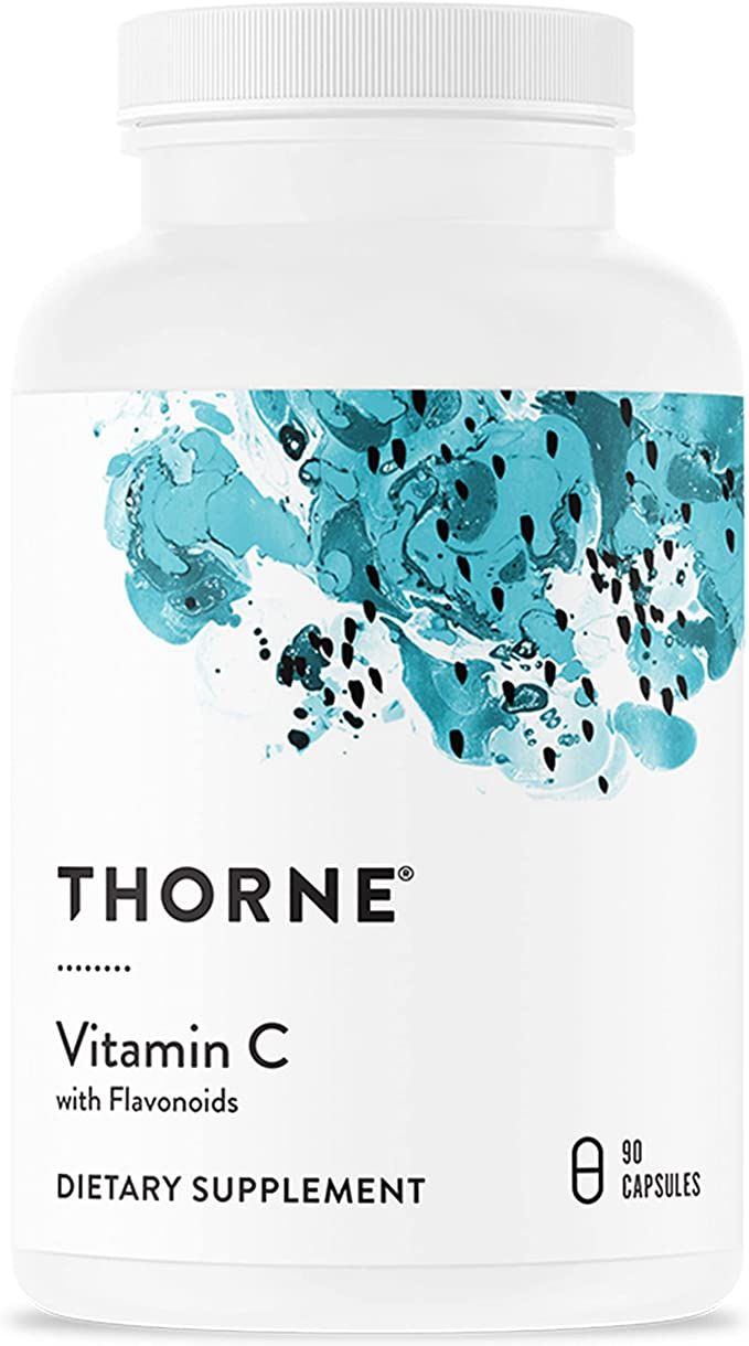 Thorne Vitamin C - Blend of Vitamin C and Citrus Bioflavonoids from Oranges - Support Immune Syst... | Amazon (US)