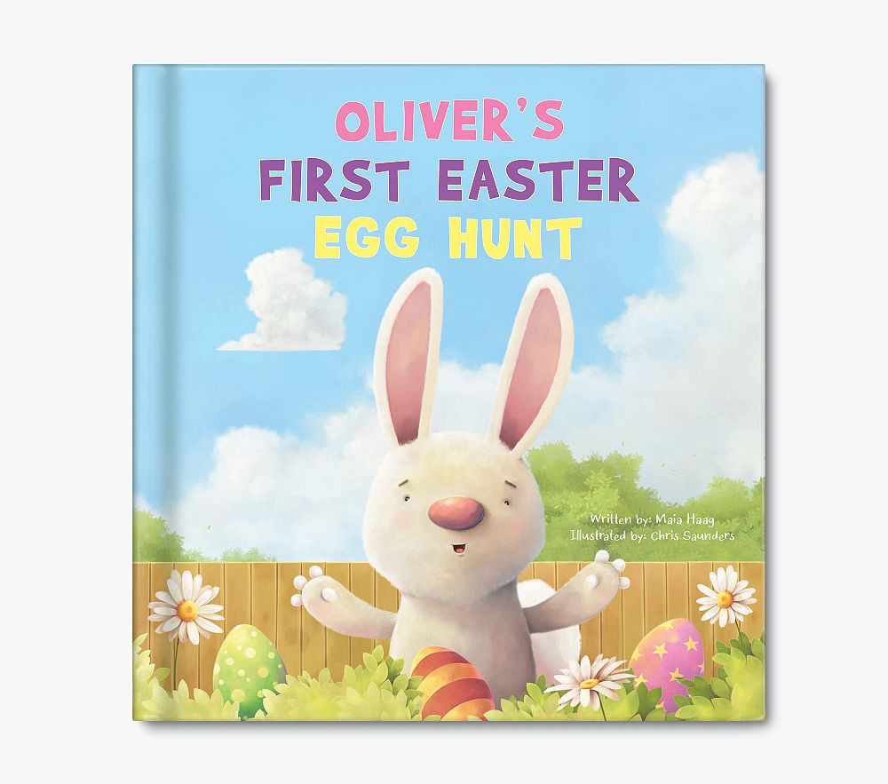 My First Easter Egg Hunt Personalized Board Book | Pottery Barn Kids