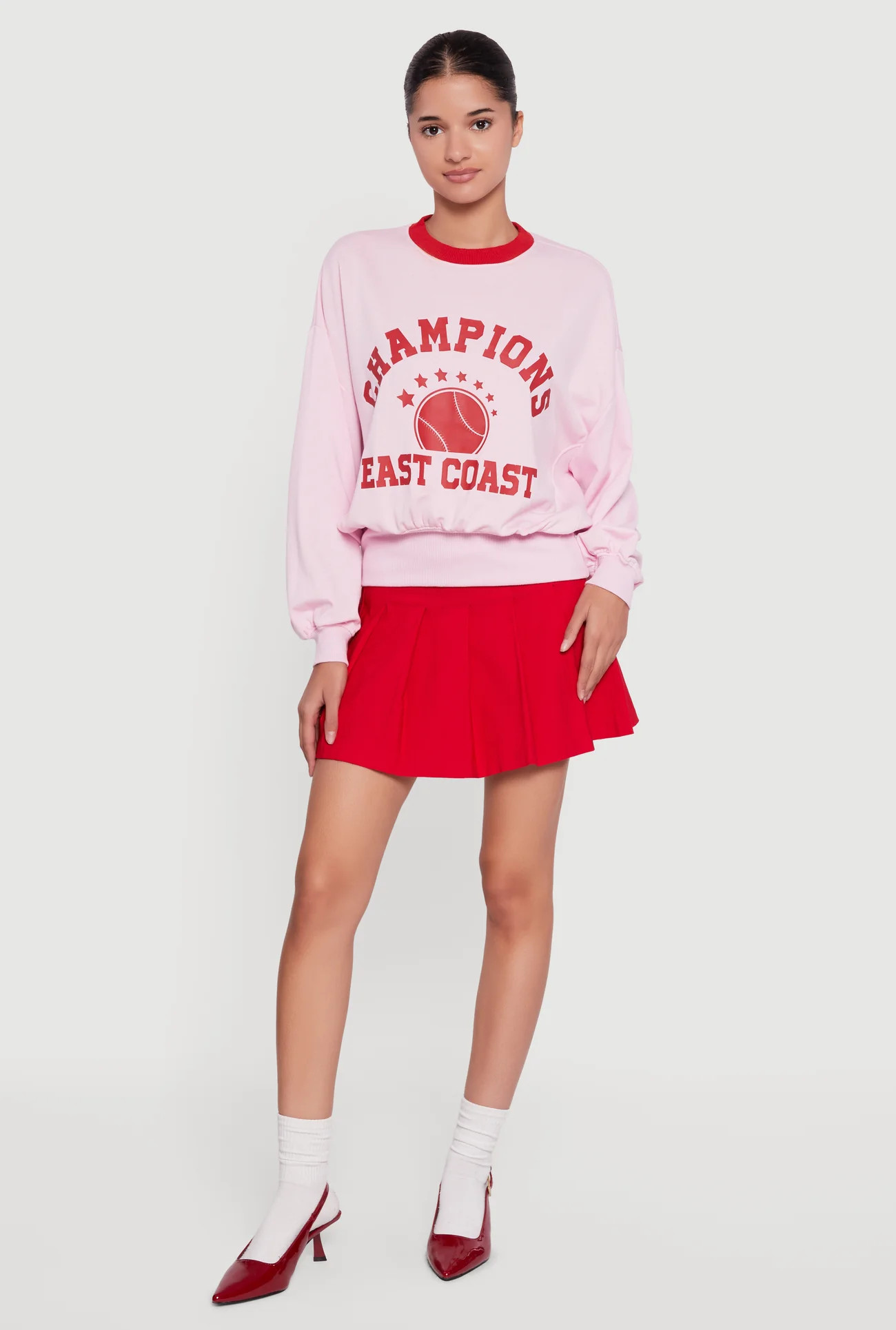 Champions East Coast Graphic Pullover Sweatshirt | Rainbow Shops