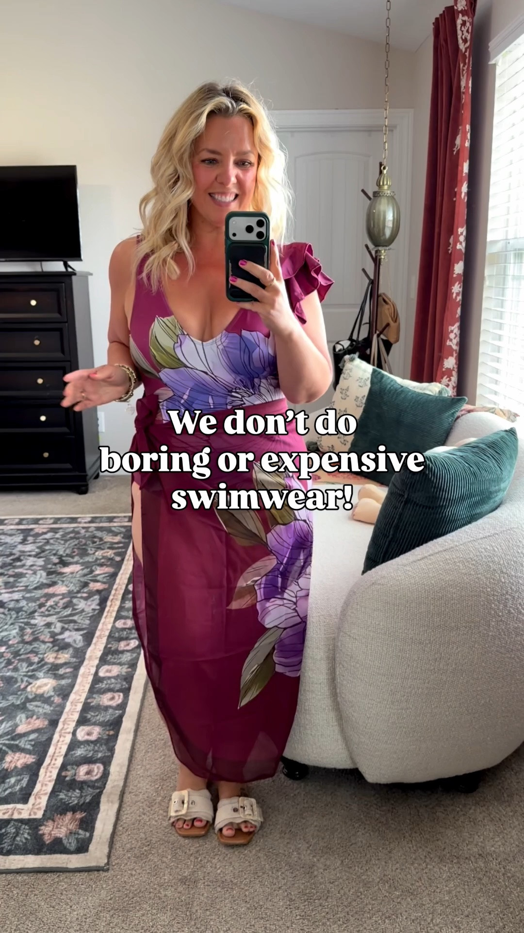 Only FUN, affordable bathing suits & cover ups here!! Wearing my true size large in all!

#LTKTravel #LTKSwim #LTKMidsize