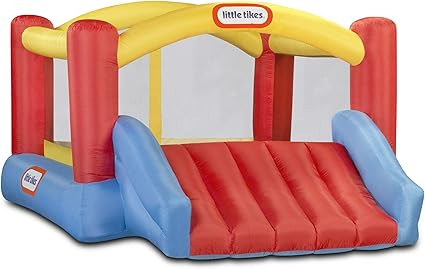 Little Tikes Jump 'n Slide Bouncer - Inflatable Jumper Bounce House Plus Heavy Duty Blower With G... | Amazon (US)