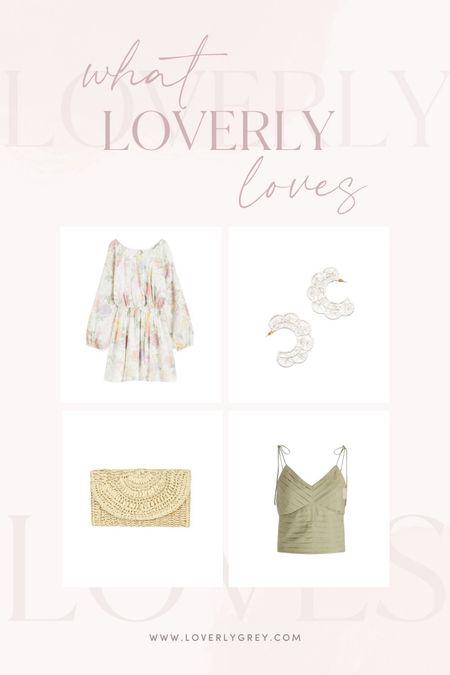 Summer pieces I am loving! I wear an XS in the floral dress and top! The dress would be great for a country concert!

Loverly Grey, summer accessories

#LTKFind #LTKSeasonal #LTKstyletip
