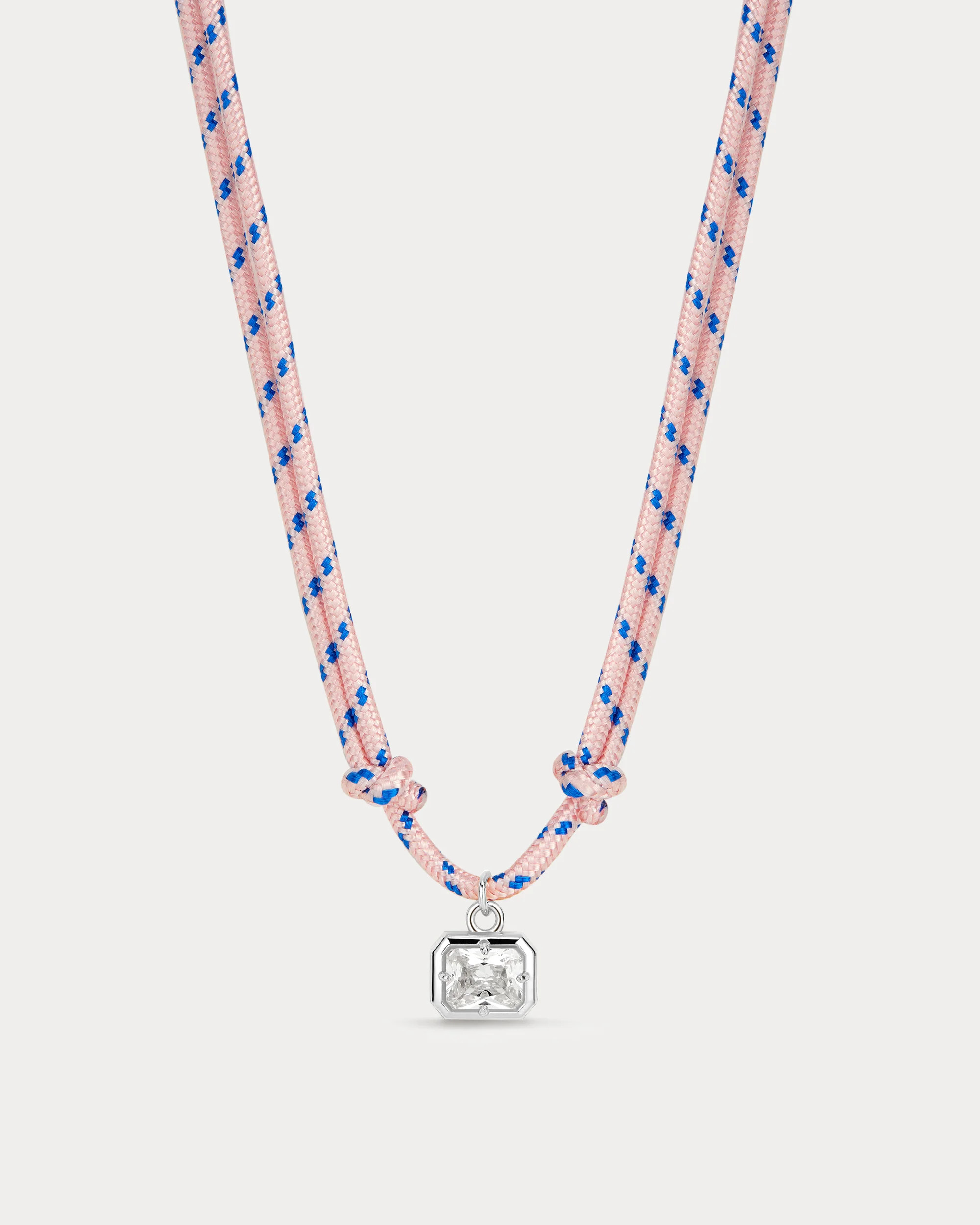 The Playa Paracord Necklace- Silver | Luv Aj Inc.