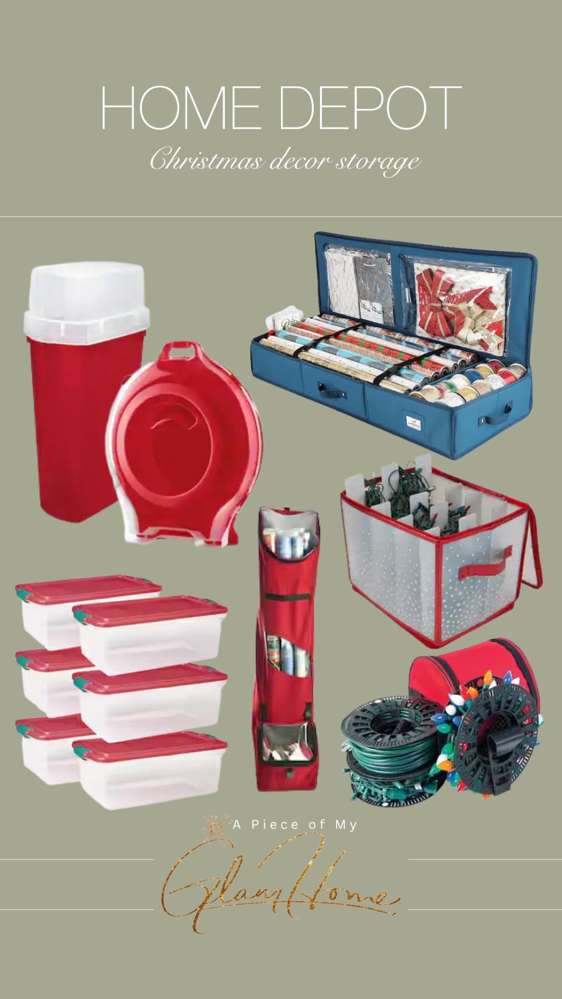 Home Depot Christmas decor storage 

#homestorage #homeorganization #homedepot #christmasstorage 

#LTKHome