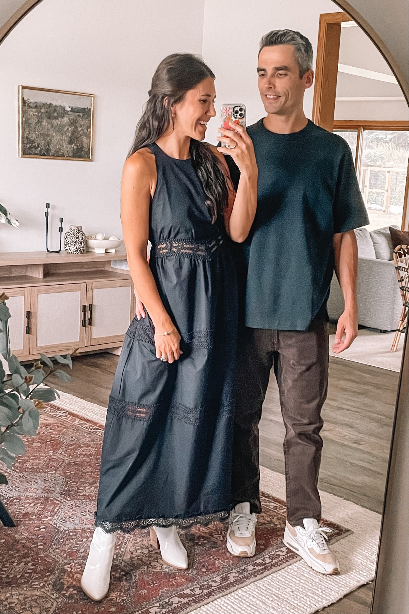 Family photo outfits!
or wedding guest dress

Abercrombie dress, xs (open back style!)
Abercrombie men’s jeans & tee
Western boots, cowboy boots

Family photos, family picture
Family pictures 
Fall family picture, fall family photos, family photo outfit 
Dresses, fall dresses, fall dress
Fall outfits, fall outfit 
Abercrombie and Fitch, Abercrombie jeans 
Couples outfit, date night 

#LTKstyletip #LTKmens #LTKwedding