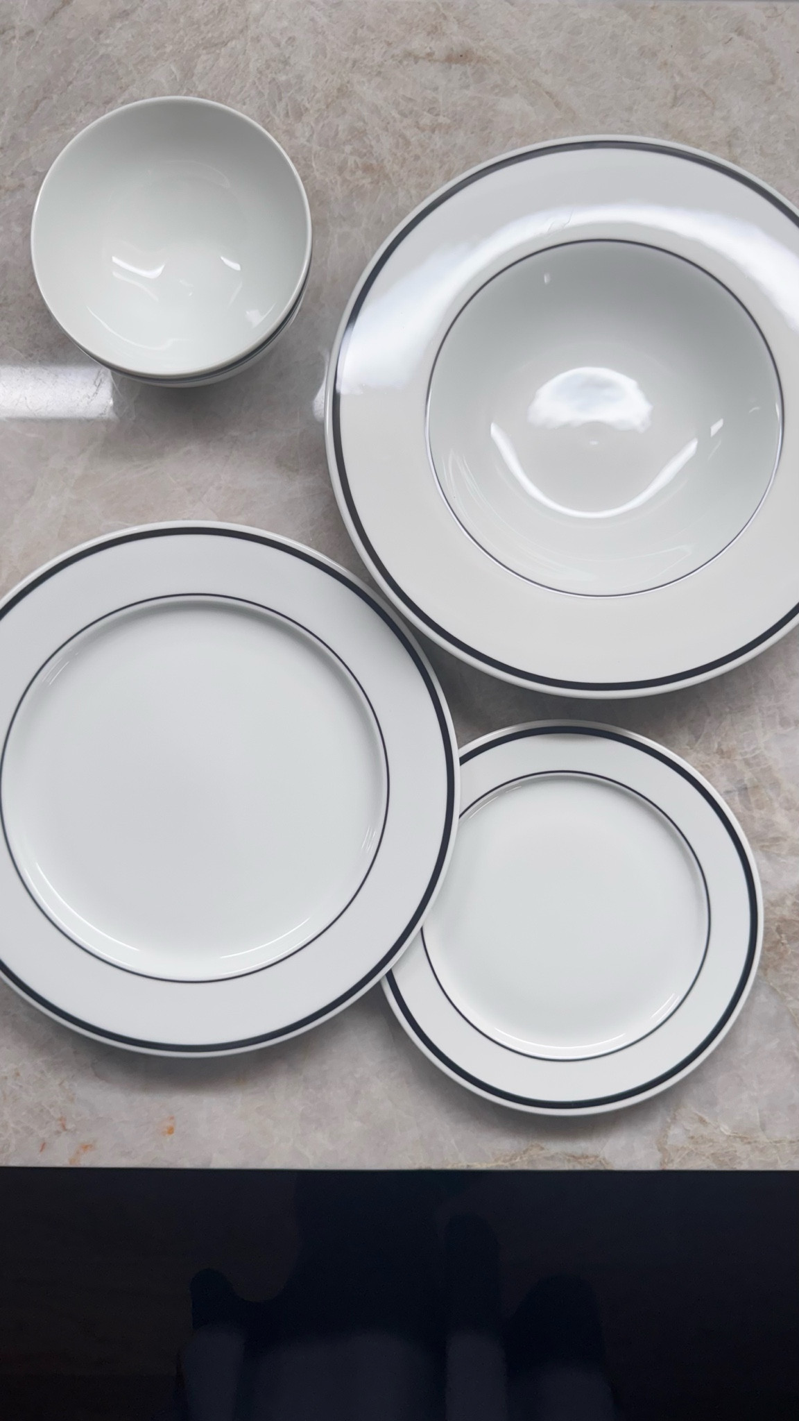 H&M The Hotel Edit Black and White Dinnerware, French Inspired

#LTKFindsUnder50 #LTKHome