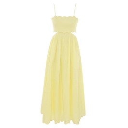 Halliday Scallop Midi Dress | ZIMMERMANN (US, CA, EU, MENA)