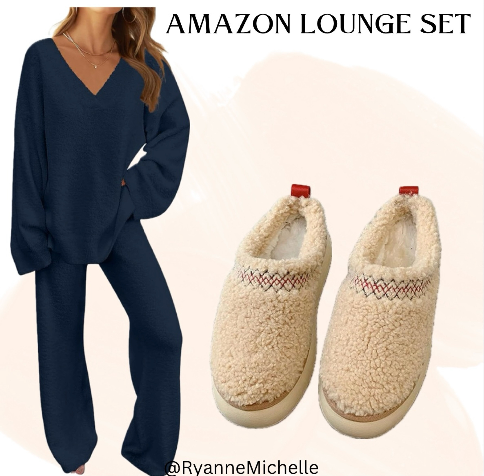 Stay cozy around the house this winter in this free people dupe lounge set and these Ugg dupes, both from @amazon

#LTKhome #LTKfindsunder100 #LTKstyletip