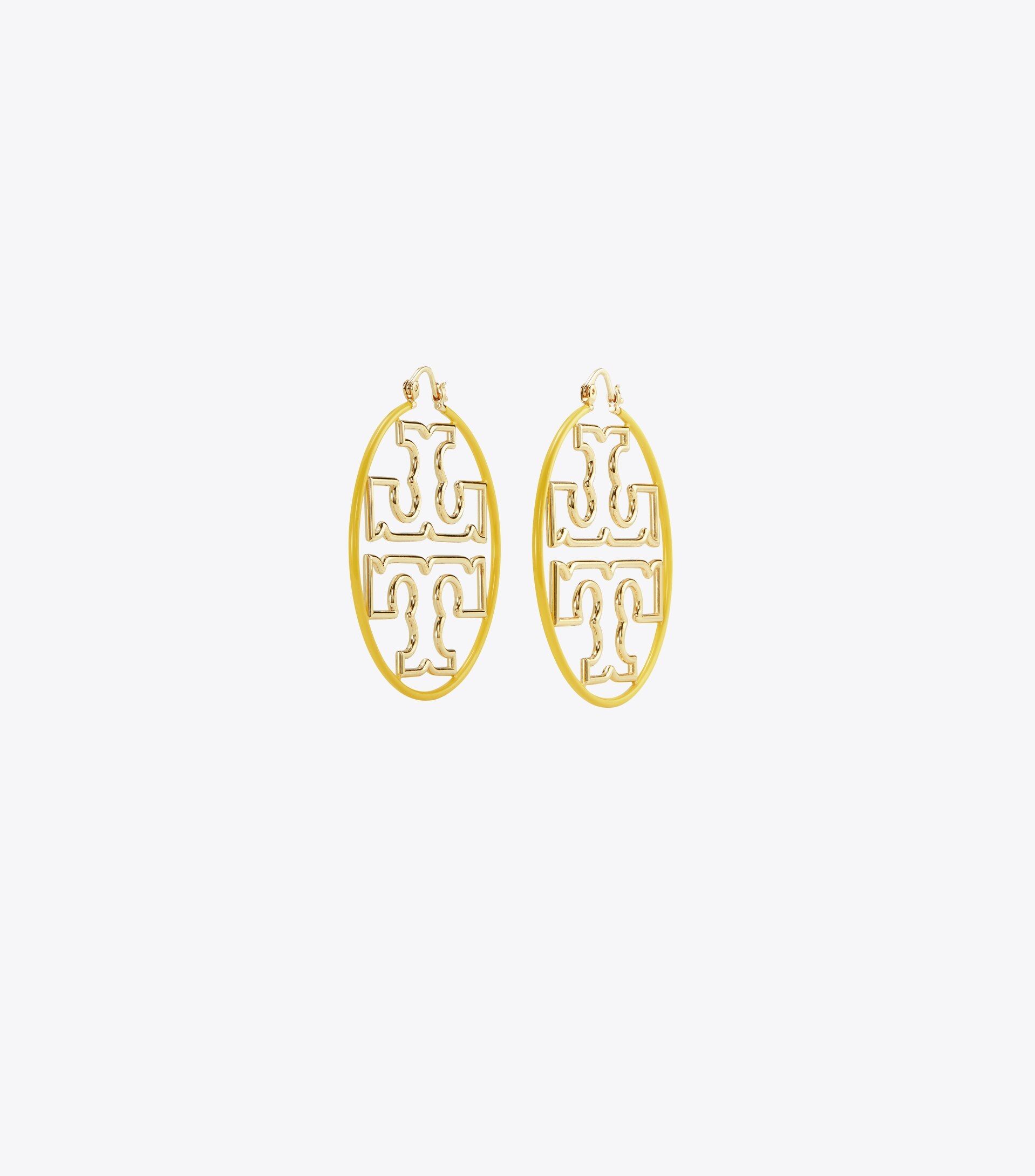 Miller Wire Enamel Hoop Earring | Tory Burch (US)