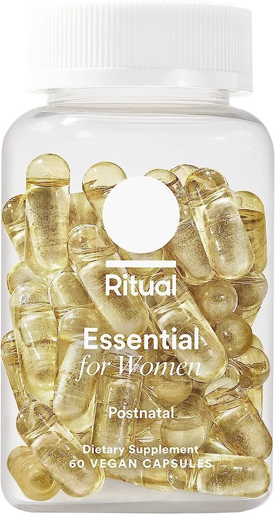 Ritual Postpartum Essentials Multivitamin - Postnatal Vitamin with Omega-3 DHA & Choline for Lact... | Amazon (US)