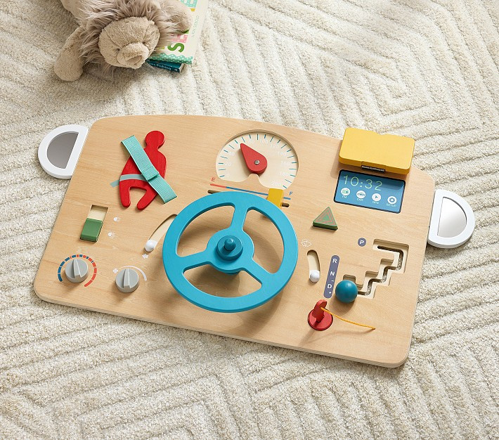 Shaped Car Dashboard Busy Board | Pottery Barn Kids
