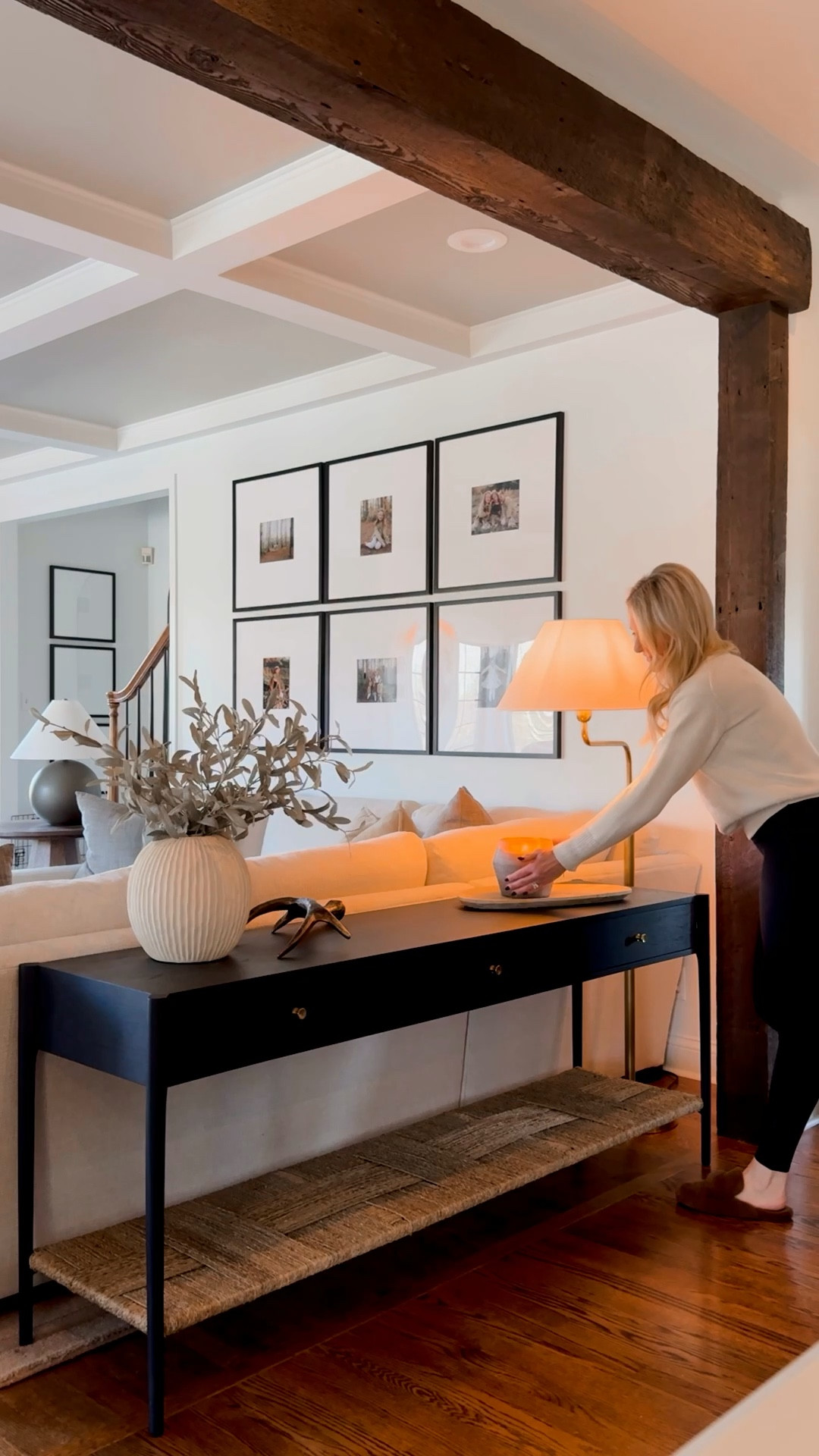 I styled our console table for winter and I love the simplicity of it. I used some larger scale items to fill the space without creating clutter. 

Also, how dreamy is this console table?!? You can grab it from McGee & Co and use code HIGHVIEWHOME to save 10% 

#LTKWatchNow #LTKHome #LTKStyleTip