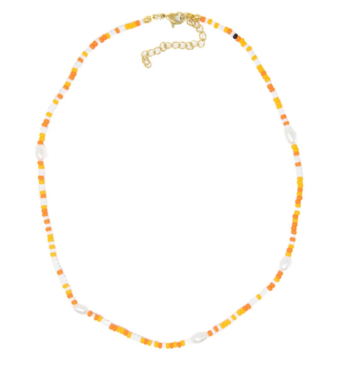 Neon Orange Jordan Necklace | Allie + Bess