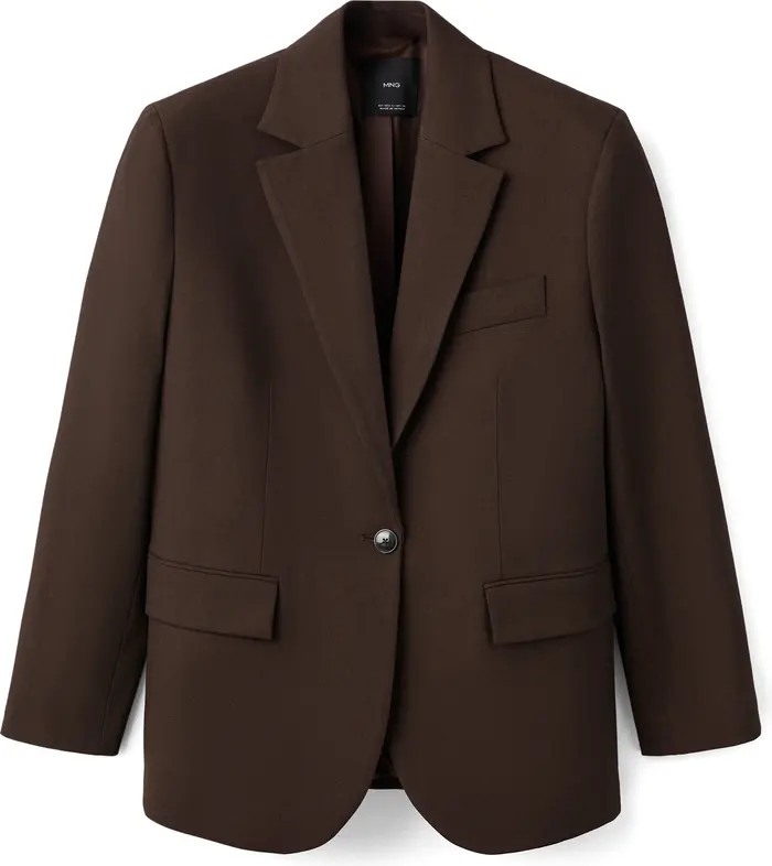 Straight Fit One-Button Suit Blazer | Nordstrom