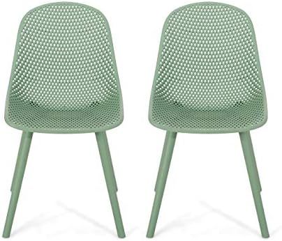 Christopher Knight Home 312460 Darleen Outdoor Dining Chair (Set of 2), Green | Amazon (CA)
