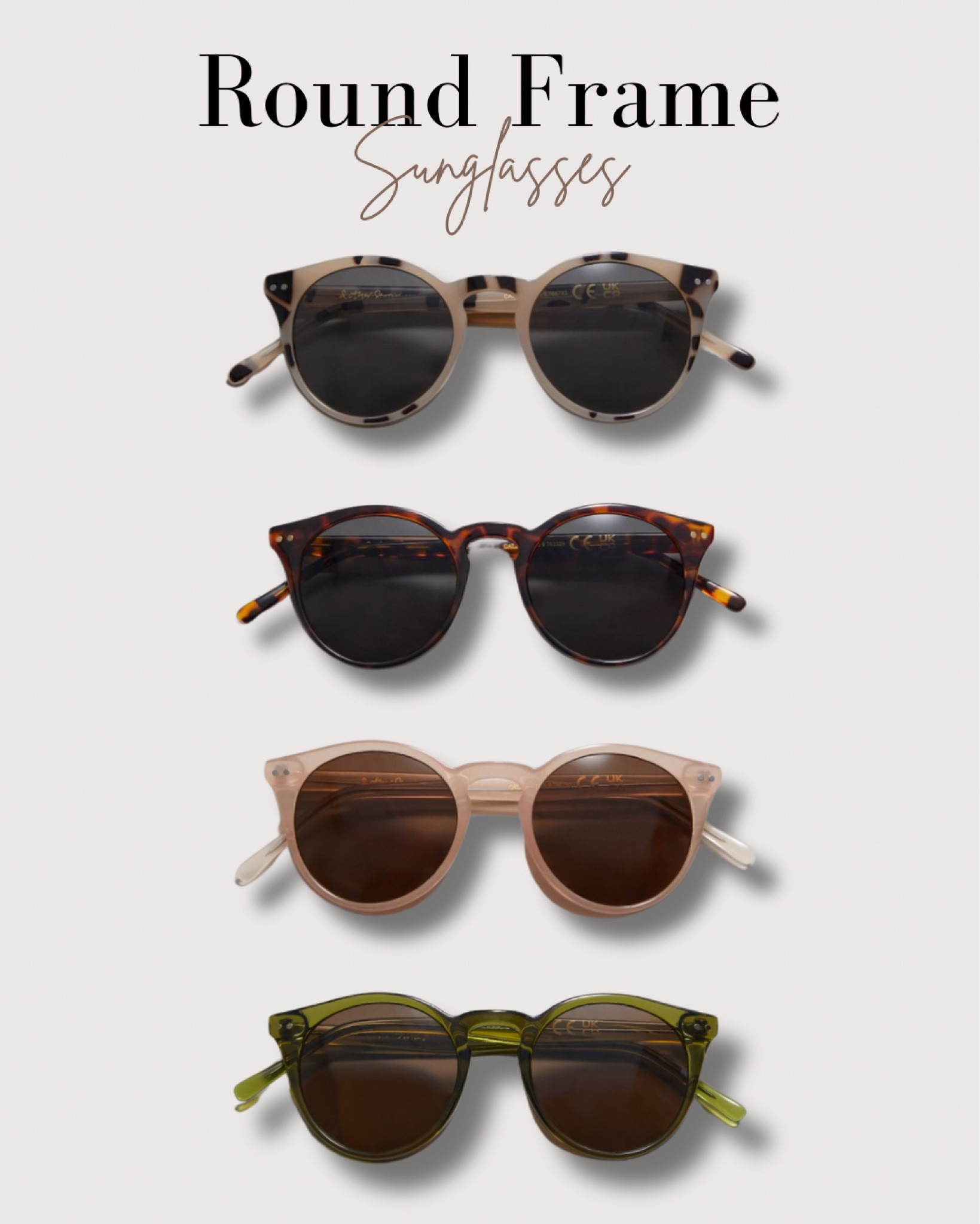 Classic round frame sunglasses 🕶️ 

#LTKspring #LTKeurope #LTKuk