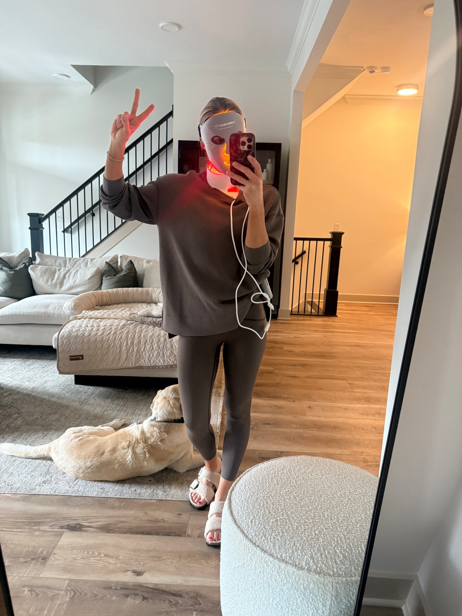Wearing small leggings (7/8), tank and tunic (code: LAWXSPANX - first time customers)

Mask Code: LINDSEY10)

#LTKselfcare #LTKActive #LTKmorningroutine