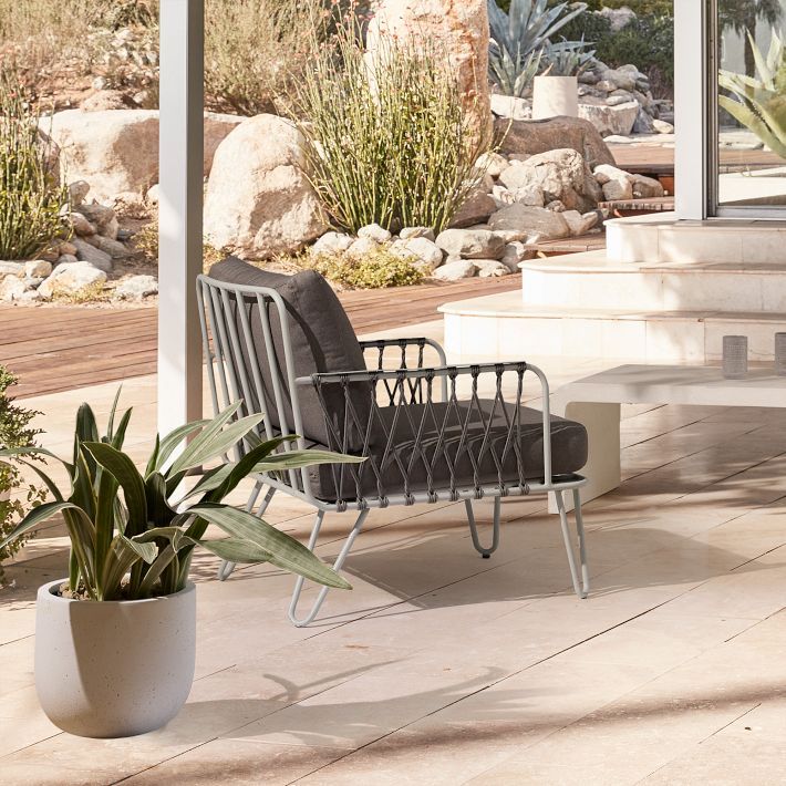 Anchorage Outdoor Lounge Chair | West Elm (US)